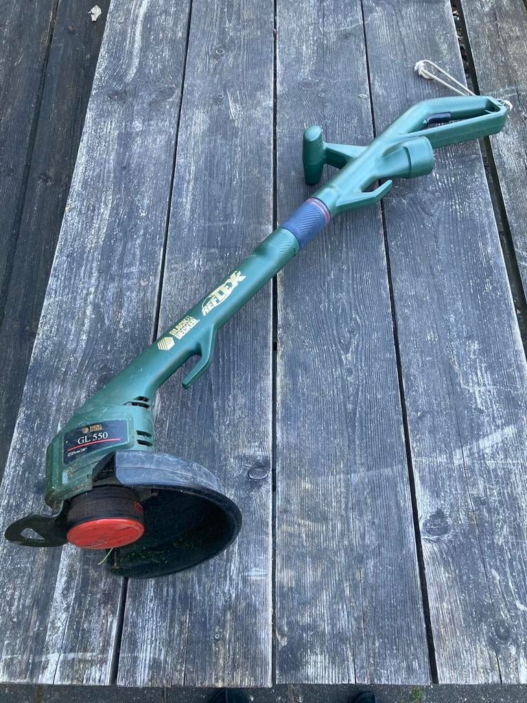 Black & Decker GL 550 grastrimmer, Tuin en Terras, Grastrimmers, Ophalen, Gebruikt, 10 tot 30 cm, Elektrisch