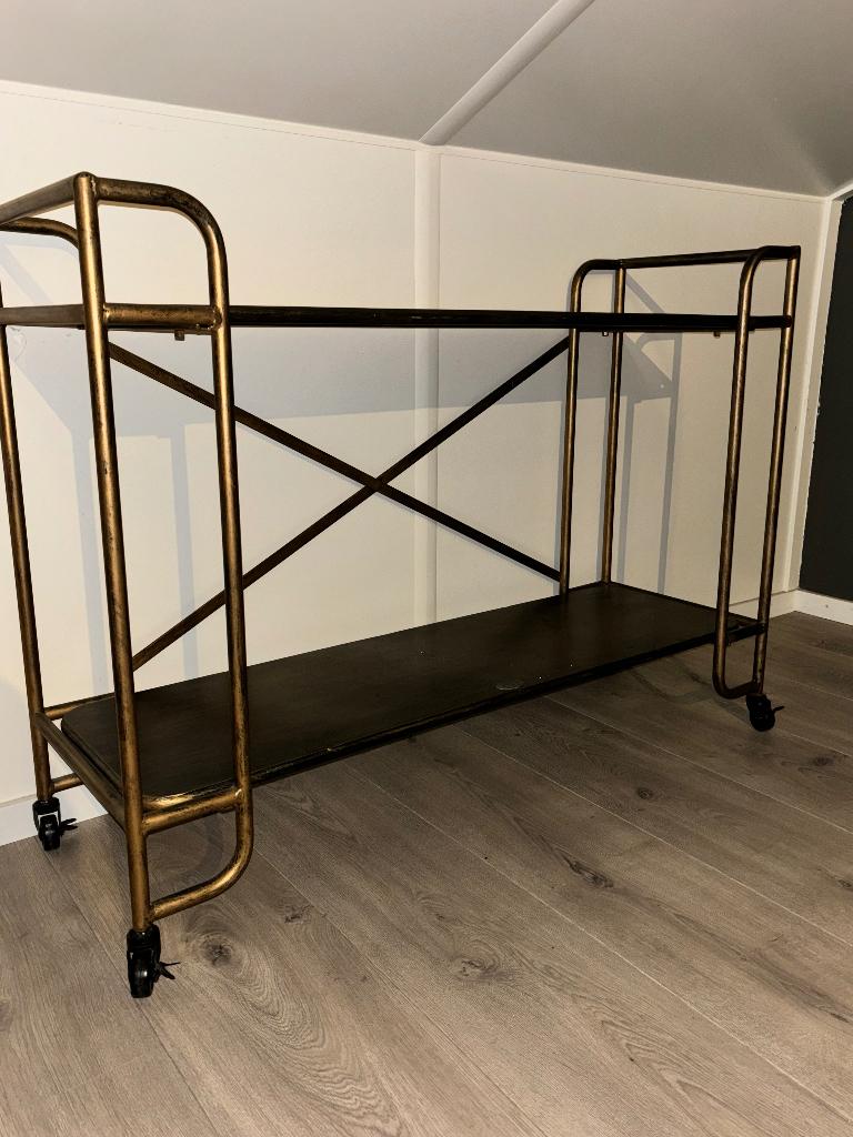 Riverdale sidetable, Huis en Inrichting, Ophalen, Gebruikt, 100 tot 150 cm, Metaal