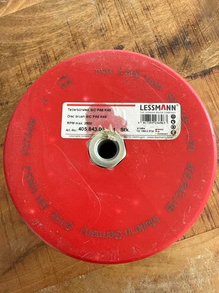 Lessmann Tellerborstel SiC PA6 K46, Ophalen, Zo goed als nieuw, Overige typen
