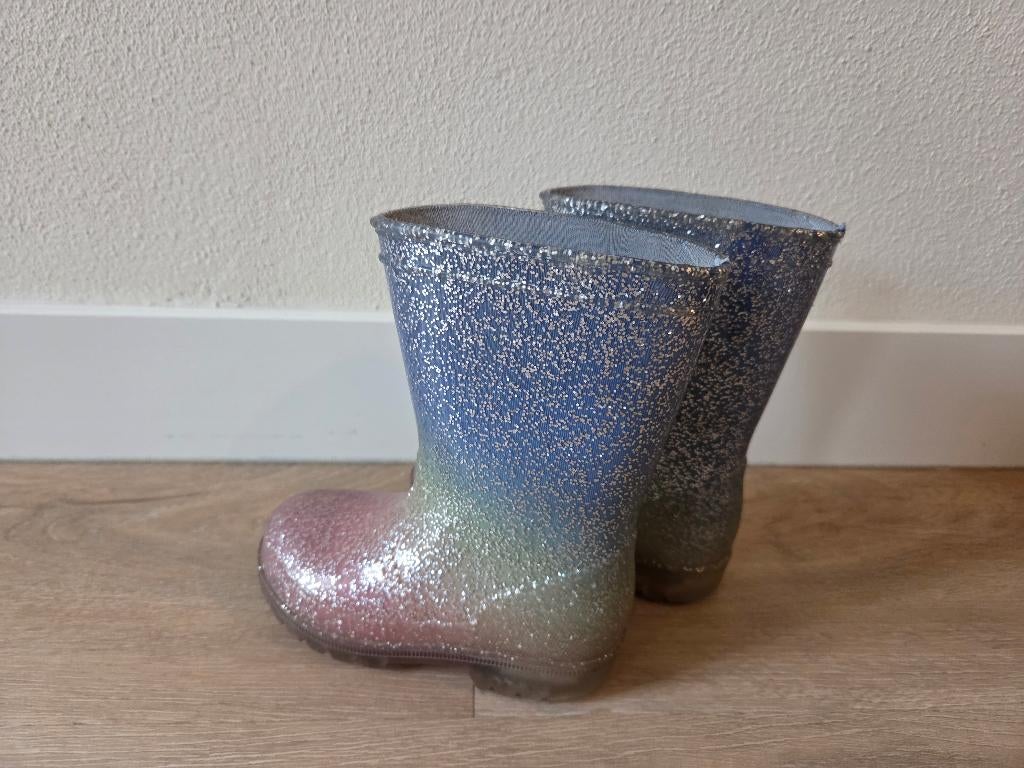 Regenlaarzen meisjes mt 25, Ophalen, Zo goed als nieuw, Scapino, Meisje