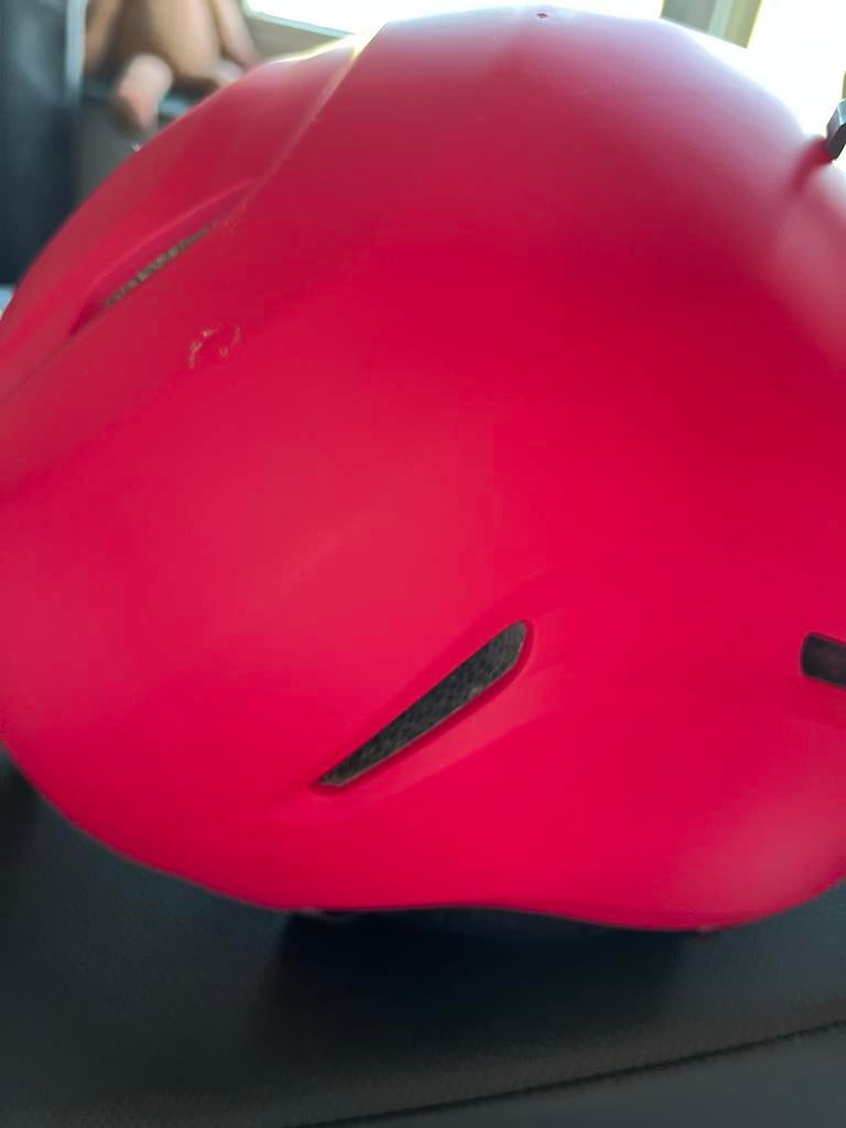 Giro ski helm maat S 52-55,5 cm roze, Overige merken, Gebruikt, Overige typen, Ophalen of Verzenden