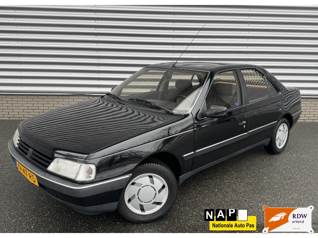Peugeot 405 1.9 SRI kat AUTOMAAT 55.000 KM 1e eigen., Automaat, Zwart, Origineel Nederlands, Bedrijf