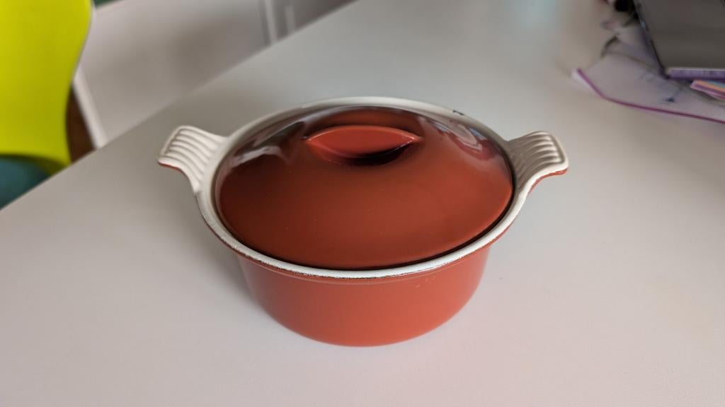 Le Creuset ovenschaal met deksel, Ophalen, Gebruikt, Overige materialen