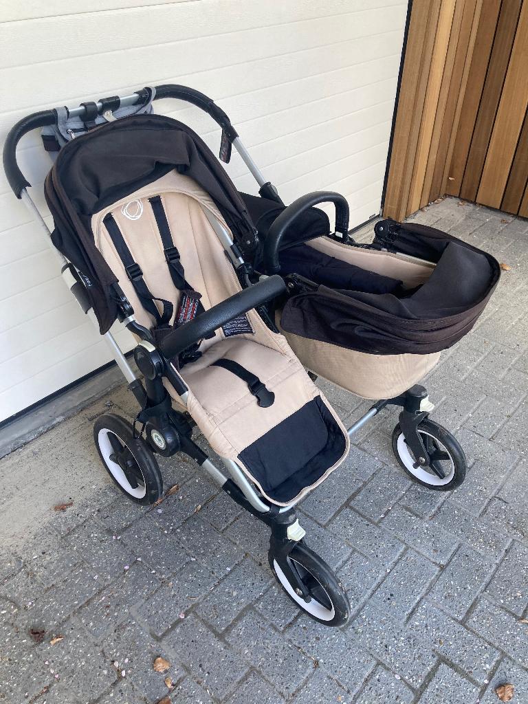 Bugaboo Donkey duo - compleet, Kinderen en Baby's, Kinderwagens en Combinaties, Gebruikt, Combiwagen, Bugaboo, Duowagen, Met reiswieg