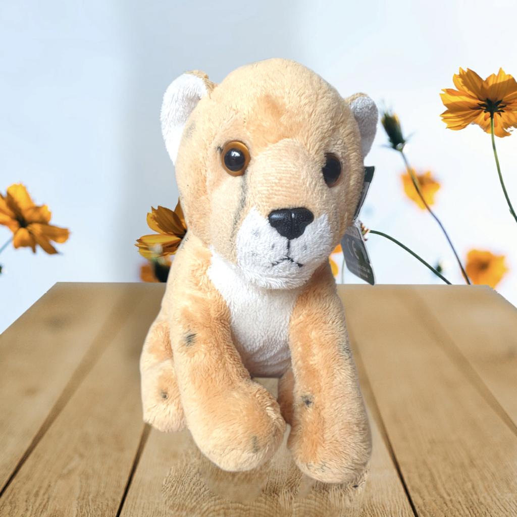 Ravensden Suma collection safari knuffel luipaard welp 20 cm, -, Overige karakters, -, Overige typen