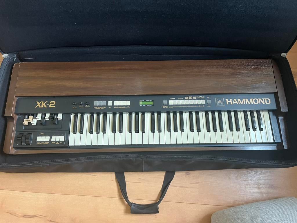 Hammond xk2 orgel met hammond expressie pedaal en softbag, Ophalen, Zo goed als nieuw