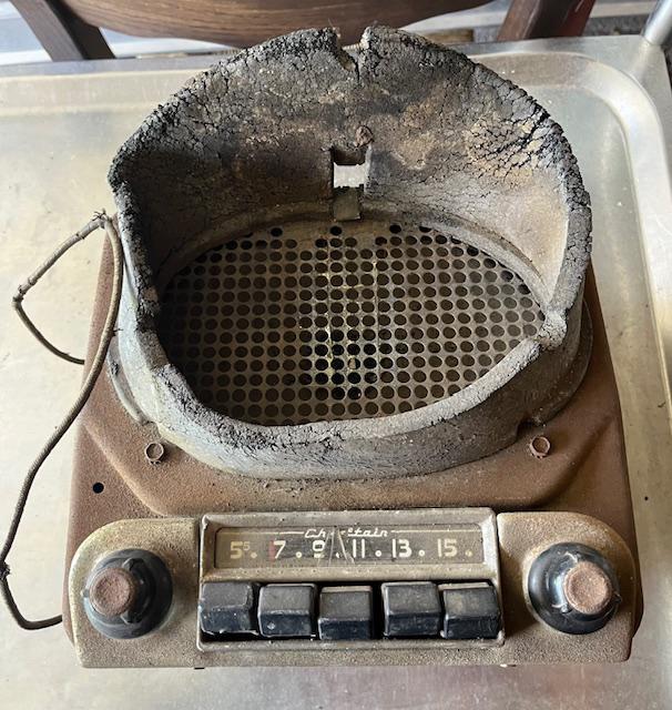 Pontiac Chieftain Radio 1955-1957 - Vintage Auto Radio, Ophalen of Verzenden, Gebruikt