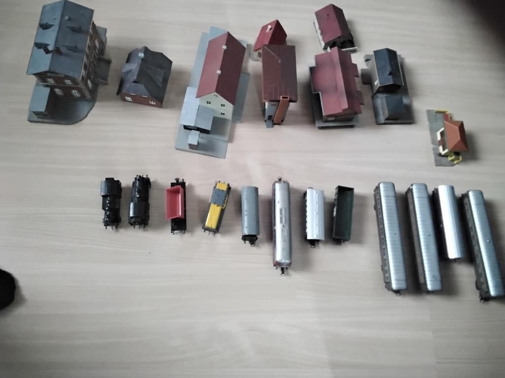 Marklin treinen met rails en huisjes, Hobby en Vrije tijd, Ophalen