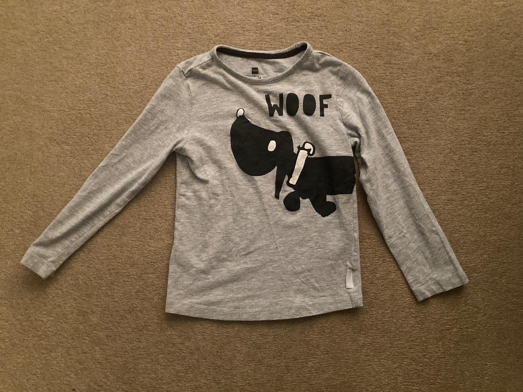HEMA pyjama broek shirt Takkie WOOF, Nacht- of Onderkleding, Gebruikt, Jongen of Meisje, Ophalen of Verzenden