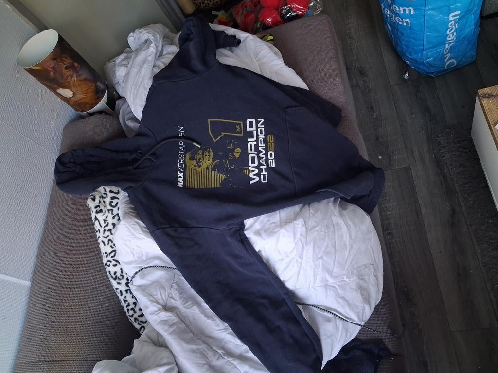 Max verstappen trui, Ophalen of Verzenden, Zo goed als nieuw, Blauw