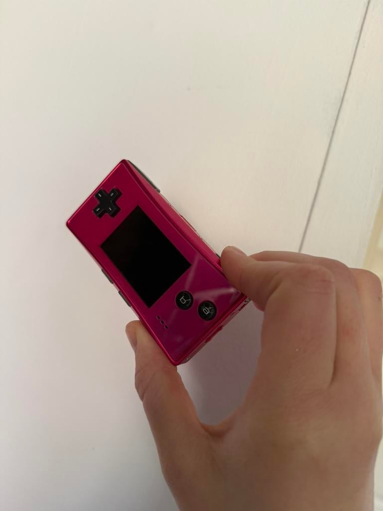 Gameboy micro, Spelcomputers en Games, Ophalen, Zo goed als nieuw, Game Boy Micro