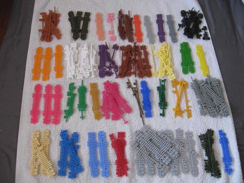 Ministeck gesorteerd in zakjes +strips (evt. 3 sorteerdozen), Ophalen of Verzenden, Zo goed als nieuw, Losse ministeck of Strip