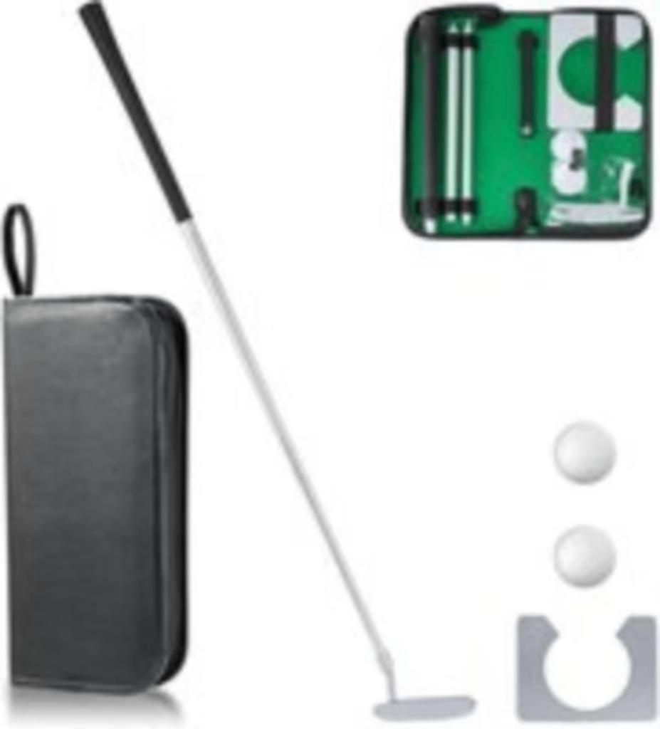 Golf oefen set - Gold set - Golfen - Mini golf, Overige materialen, Cave & Garden, Verzenden, Nieuw