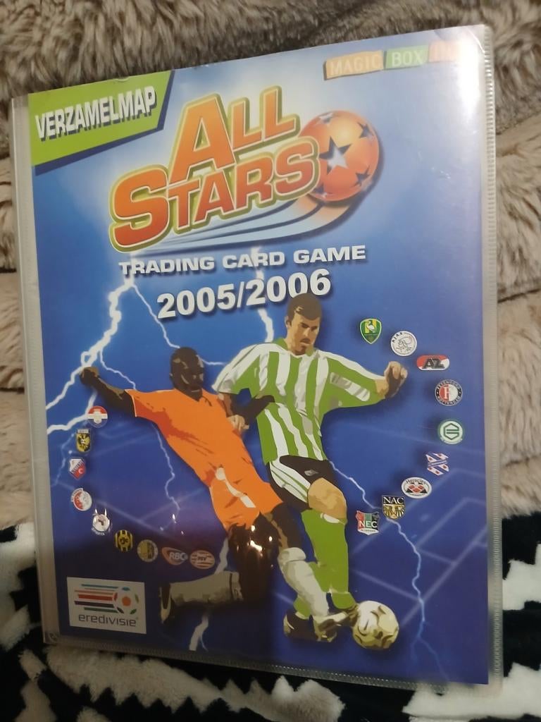 All Stars Eredivisie Verzamelmap 2005/2006 met Legends, Verzamelen, Sportartikelen en Voetbal, Ophalen of Verzenden