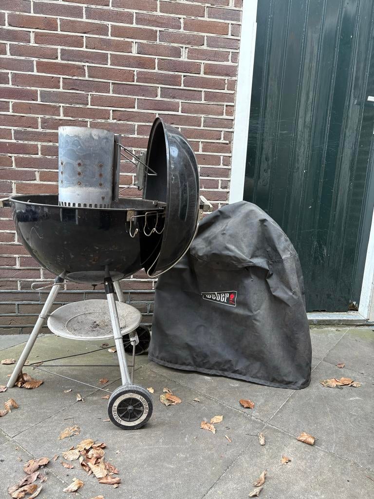Weber BBQ  div. Accessoire en afdekhoes, Ophalen, Gebruikt, Met accessoires