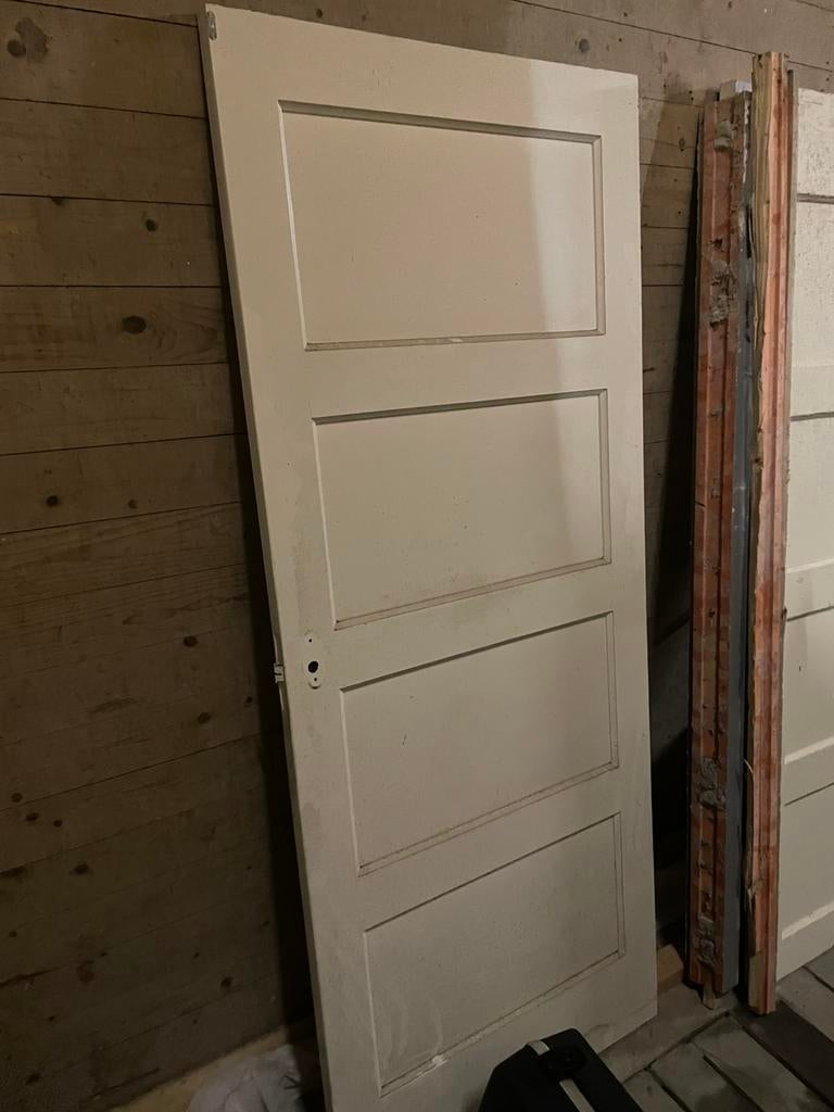 Paneeldeuren, Doe-het-zelf en Verbouw, Deuren en Horren, Ophalen, Minder dan 80 cm, Binnendeur, Zo goed als nieuw