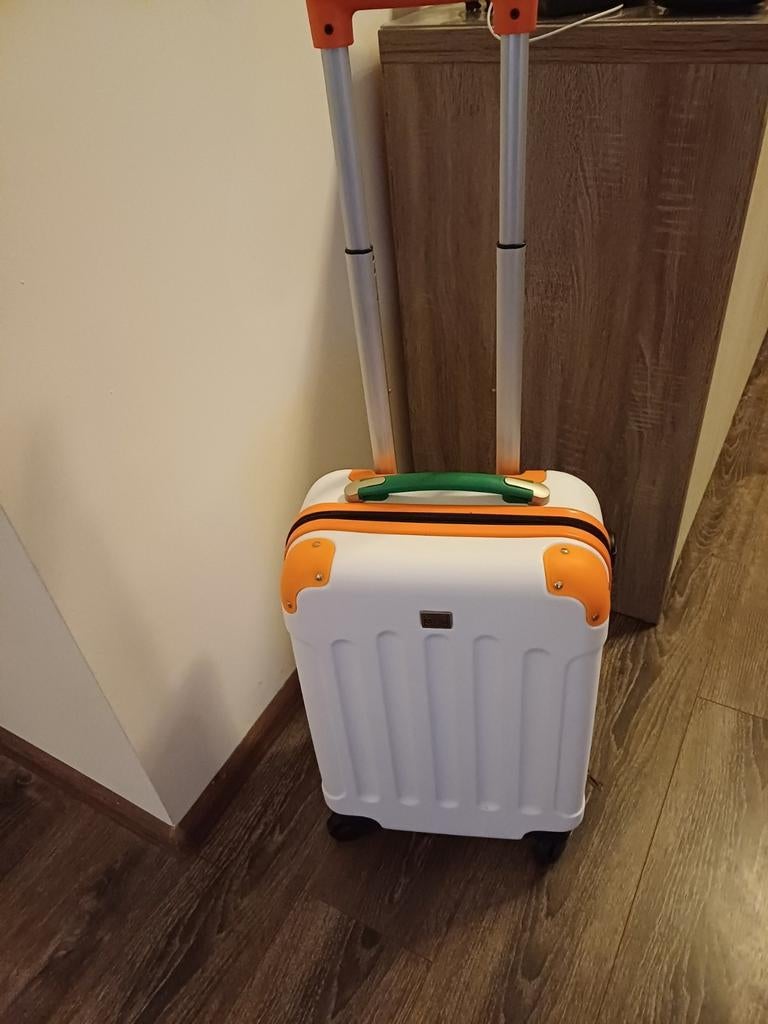 Trolley, Ophalen of Verzenden, Zo goed als nieuw, Hard kunststof, 50 tot 60 cm