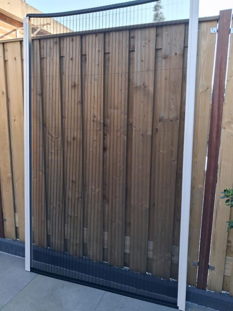 NIEUWE UNILUX DUBBELE plisse hordeuren , zie beschrijving., Ophalen, 120 cm of meer, Hordeur, Nieuw