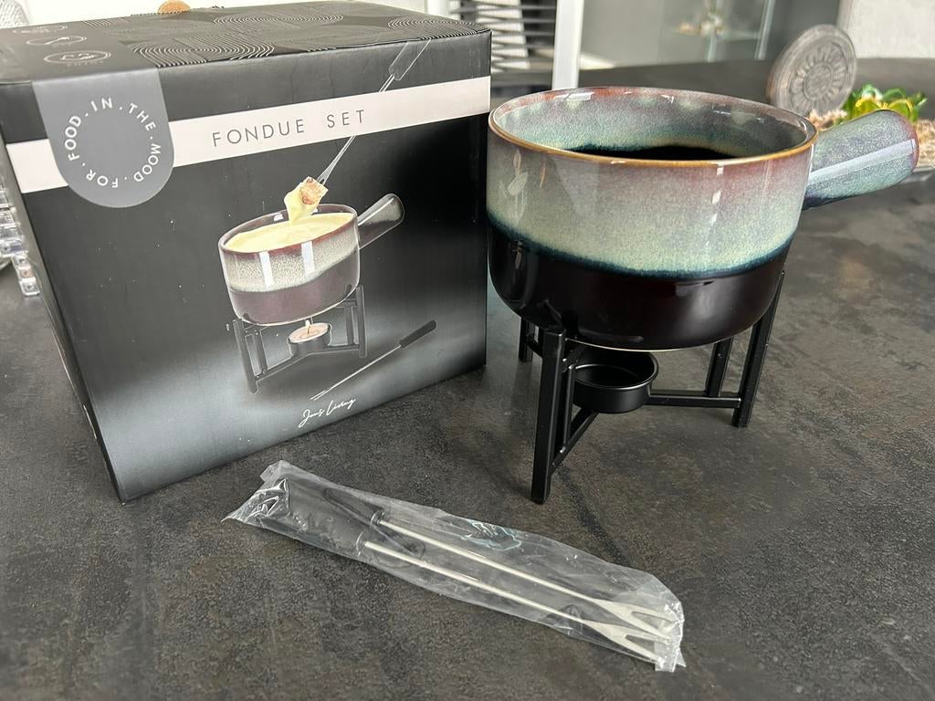 Jens Living - Fondueset, Ophalen of Verzenden, Nieuw, Waxinelicht, Fondueset