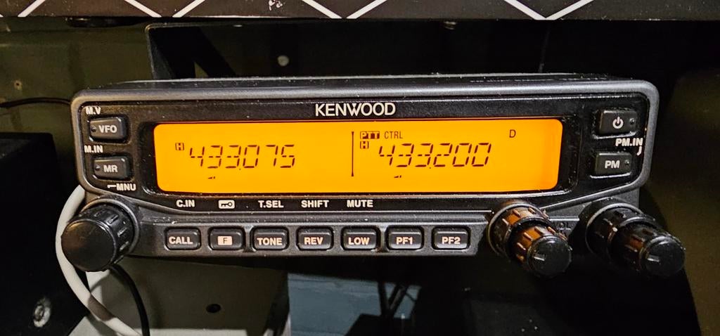 Kenwood tm-v71 plus voeding, Ophalen of Verzenden