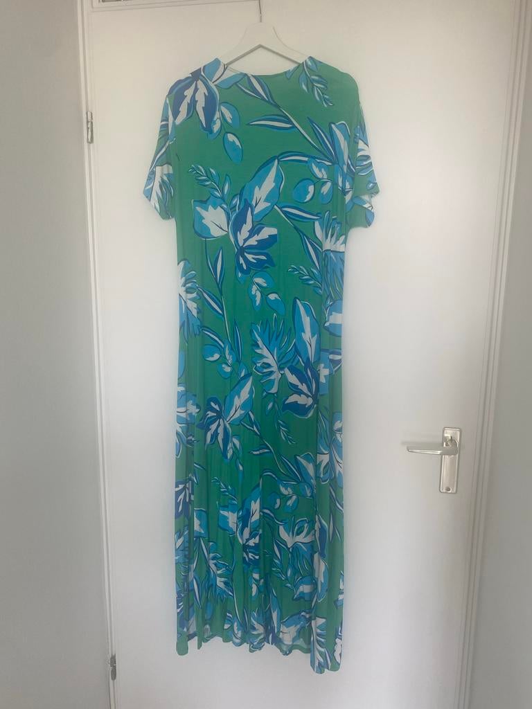 Vrolijke lange jurk van Betty Barclay maat 46, Maat 46/48 (XL) of groter, Ophalen of Verzenden, Zo goed als nieuw, Onder de knie