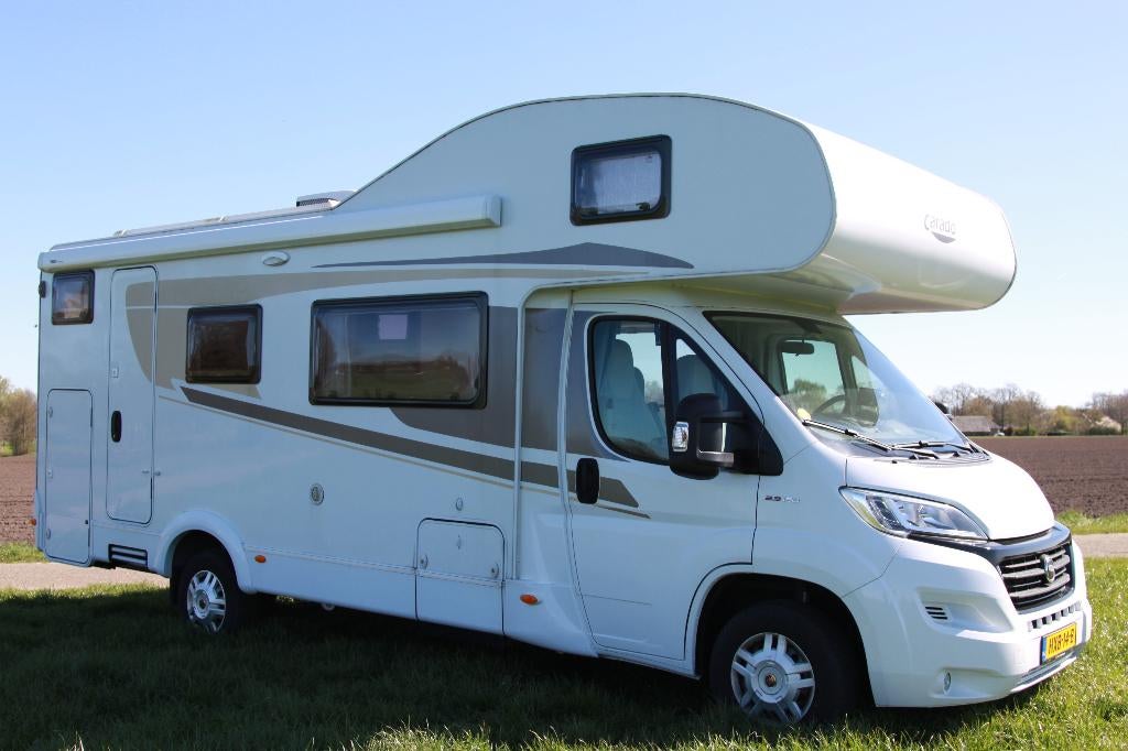 Hymer Carado A461 alkoof dak airco stapelbed camera, Luifel, Alkoof, Ringverwarming, Fiat
