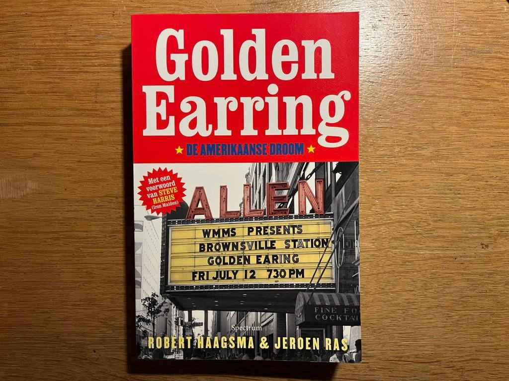 Golden Earring: De Amerikaanse droom - Haagsma & Ras, Ophalen of Verzenden, Gelezen, Artiest
