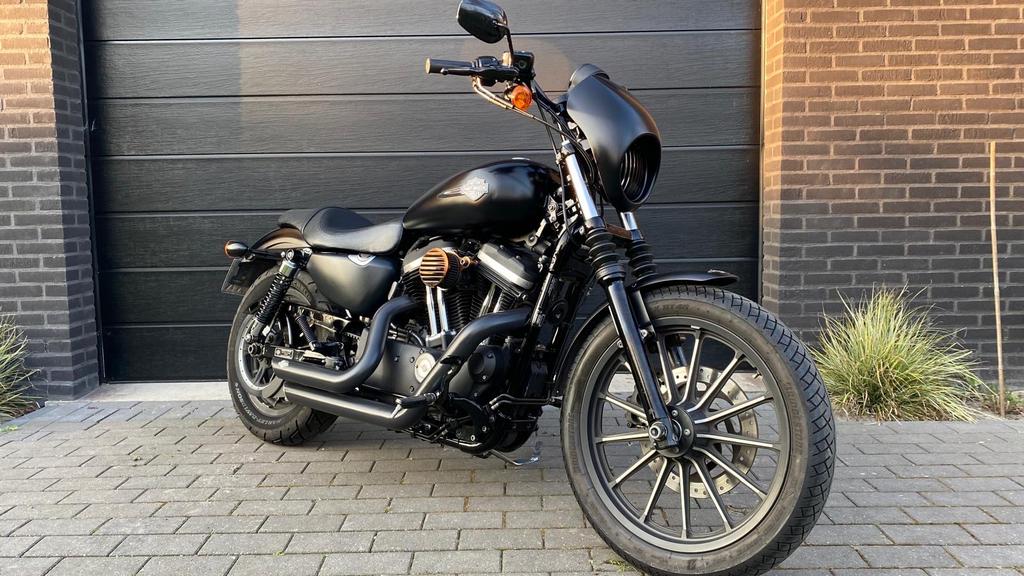 Sportster Iron 883 ABS (1200cc), 2 cilinders, Motorrijbewijs A, Gebruikt, Particulier
