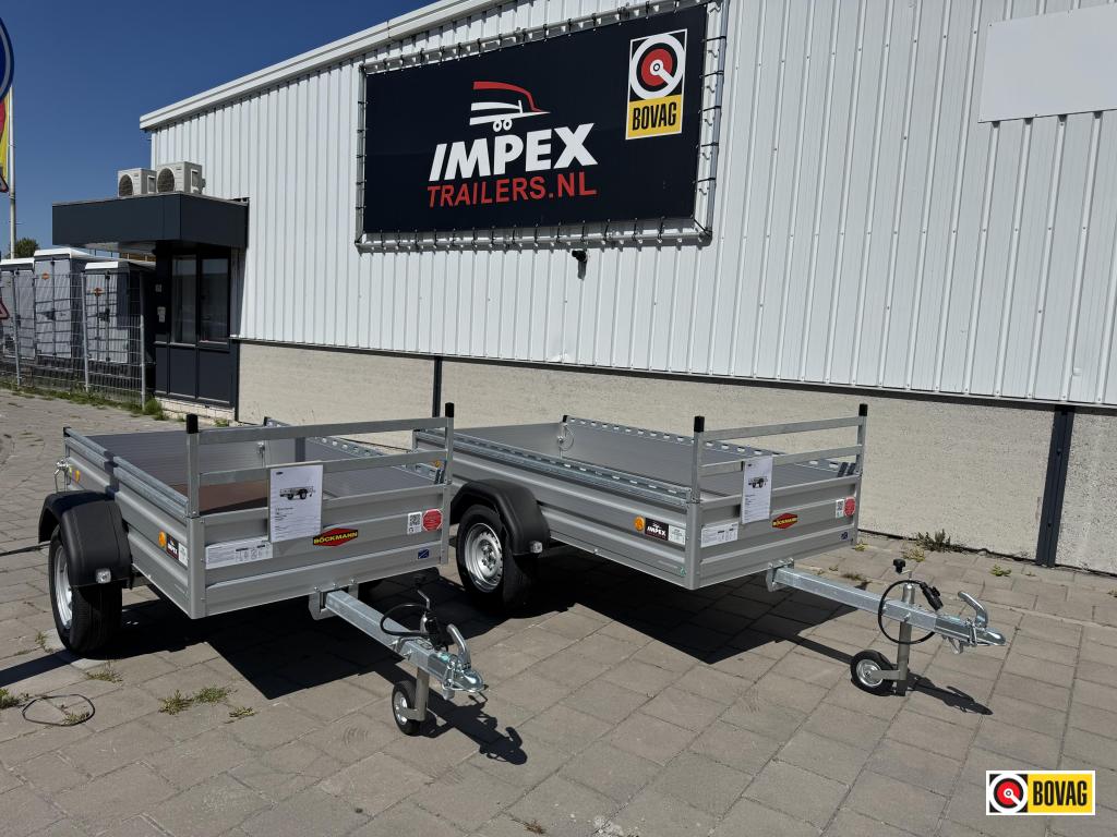Bij Impex Bockmann alu enkelas ongeremd 210x110 / 250x130cm, Nieuw