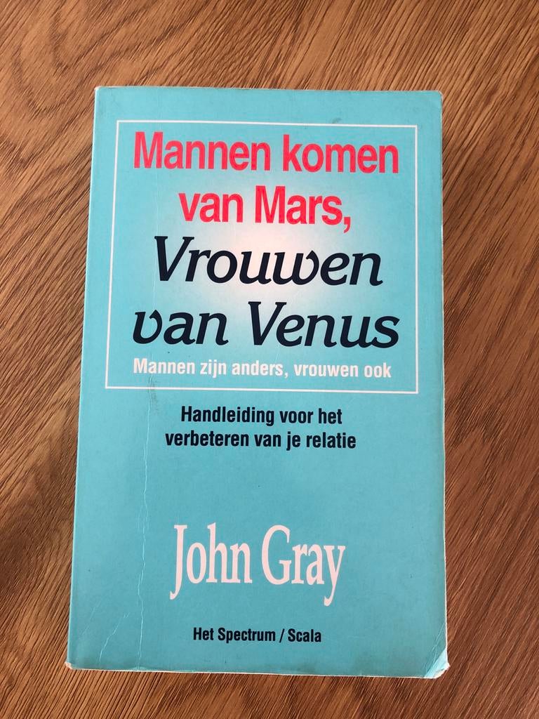 Mannen komen van Mars, Vrouwen van Venus - John Gray, Boeken, Ophalen of Verzenden, Gelezen