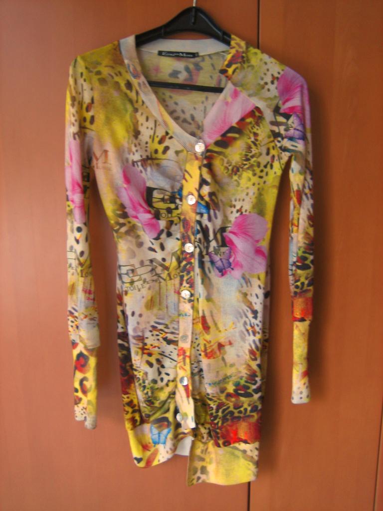 Prachtig fleurig tuniek-vest ETOILE DU MONDE 34-36 snazzeys, Overige kleuren, Verzenden, Nieuw, Etoile du Monde