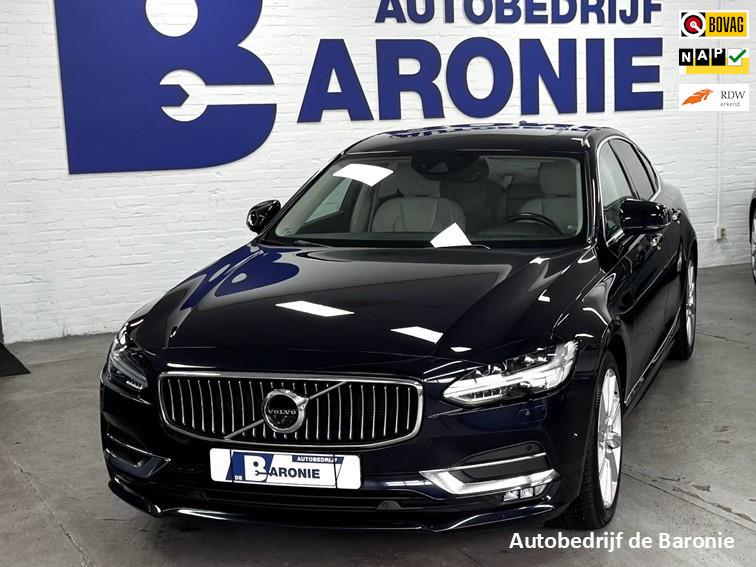 Volvo S90 2.0 T4 Business Luxury +, Auto's, Volvo, Lichtsensor, 15 km/l, 1969 cc, Blauw