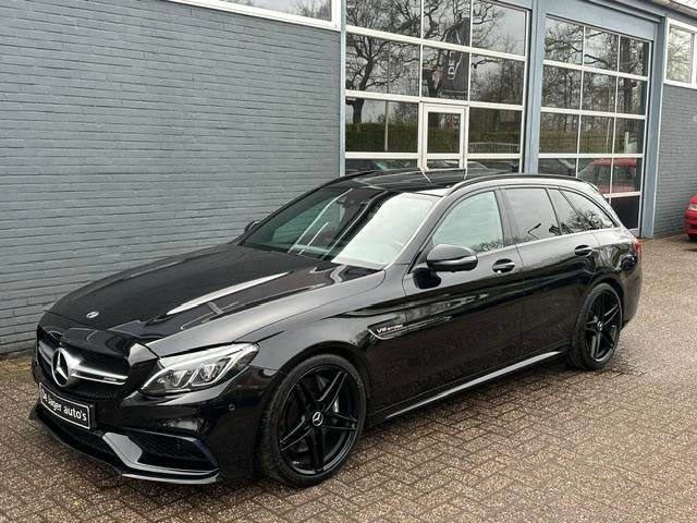 Mercedes-Benz C-Klasse Estate AMG 63 / Burmeister / Leder Al, Automaat, Achterwielaandrijving, Gebruikt, Zwart