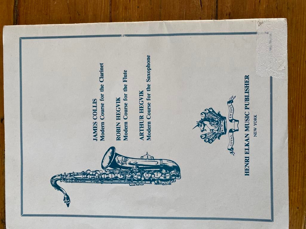 Lesboeken voor saxofoon,3 voor kinderen, Ophalen of Verzenden, Zo goed als nieuw, Les of Cursus, Saxofoon