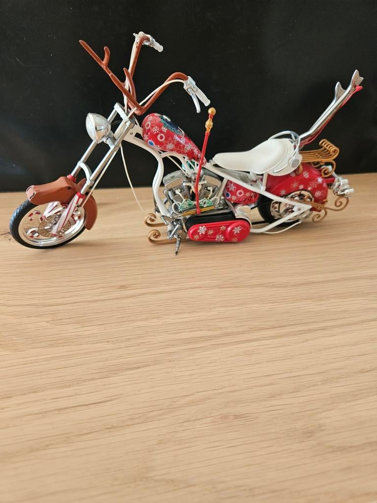 Orange Country Choppers 1:10 Christmas Bike, Ophalen of Verzenden, Zo goed als nieuw, Groter dan 1:32, Overige merken