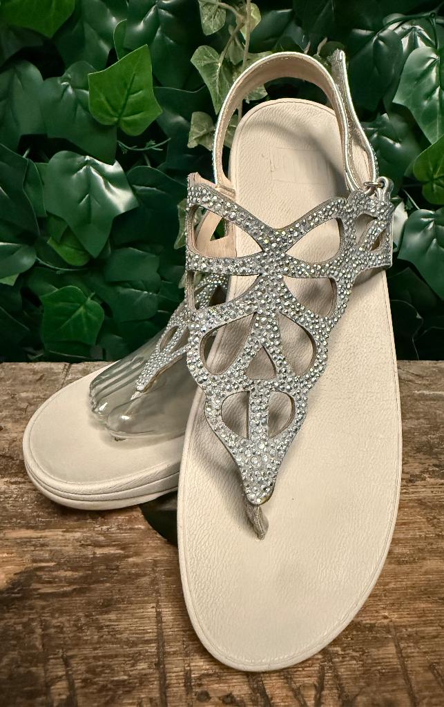 gewoon Nieuwe sandalen van Fitflop maat 42, Fitflop, Nieuw, Fitflop, Grijs