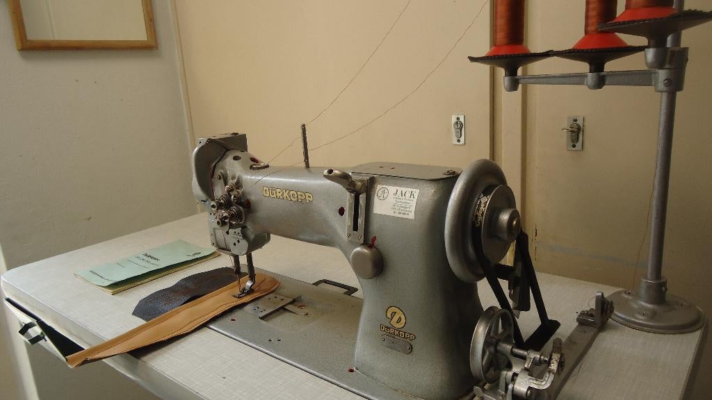 Industrie Naaimachine Durkopp Dubbel naaalds Dubbeltransport, Overige merken, Gebruikt, Ophalen of Verzenden, Naaimachine