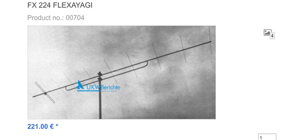 Flexyagi 144 mhz 11 elements, Telecommunicatie, Antennes en Masten, Ophalen, Gebruikt, Antenne