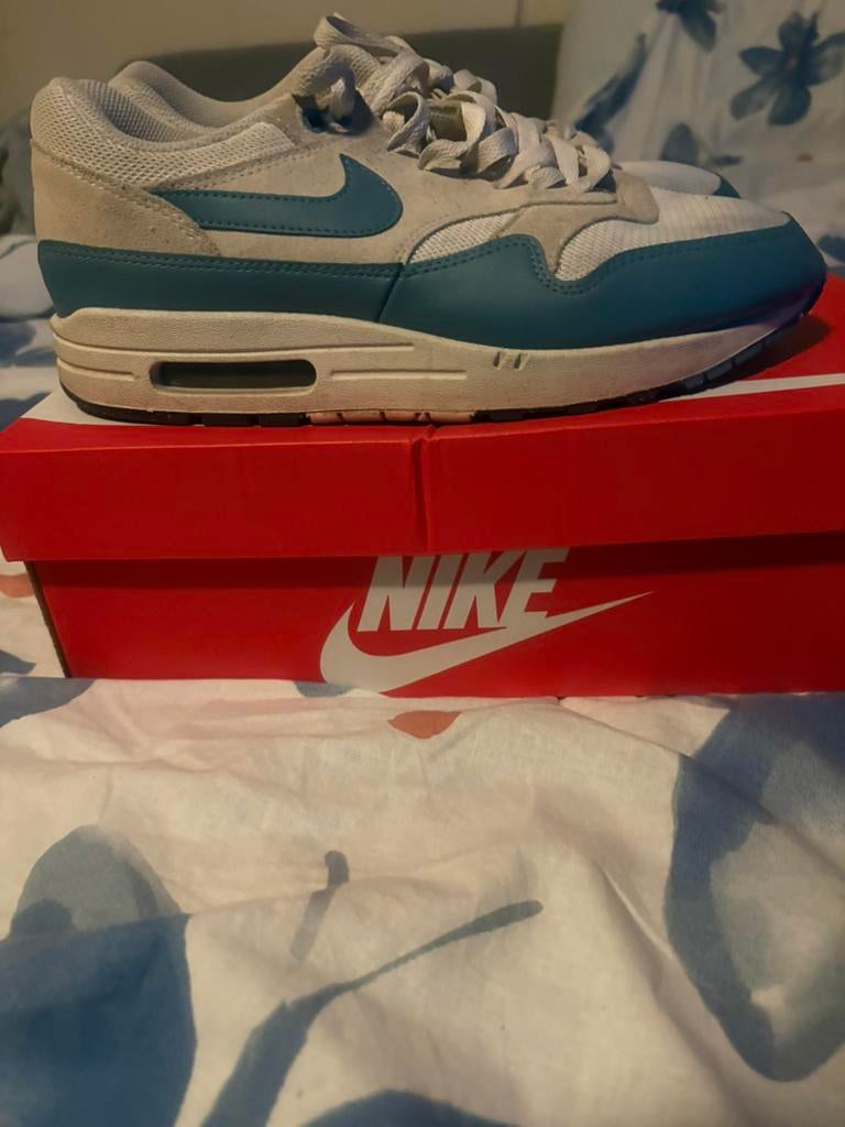 Nike air max maat 44, Blauw, Sportschoenen, Ophalen of Verzenden, Gedragen