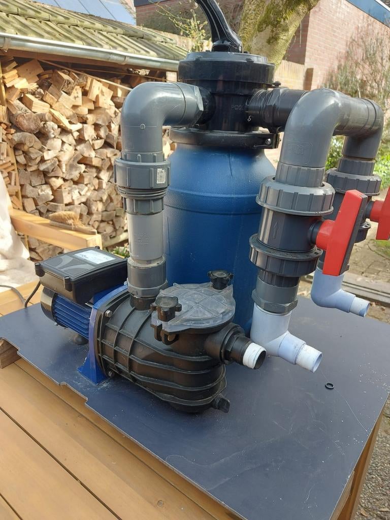 Zwembadpomp met zandfilter, Tuin en Terras, Zwembad-toebehoren, Ophalen, Gebruikt, Zwembadpomp