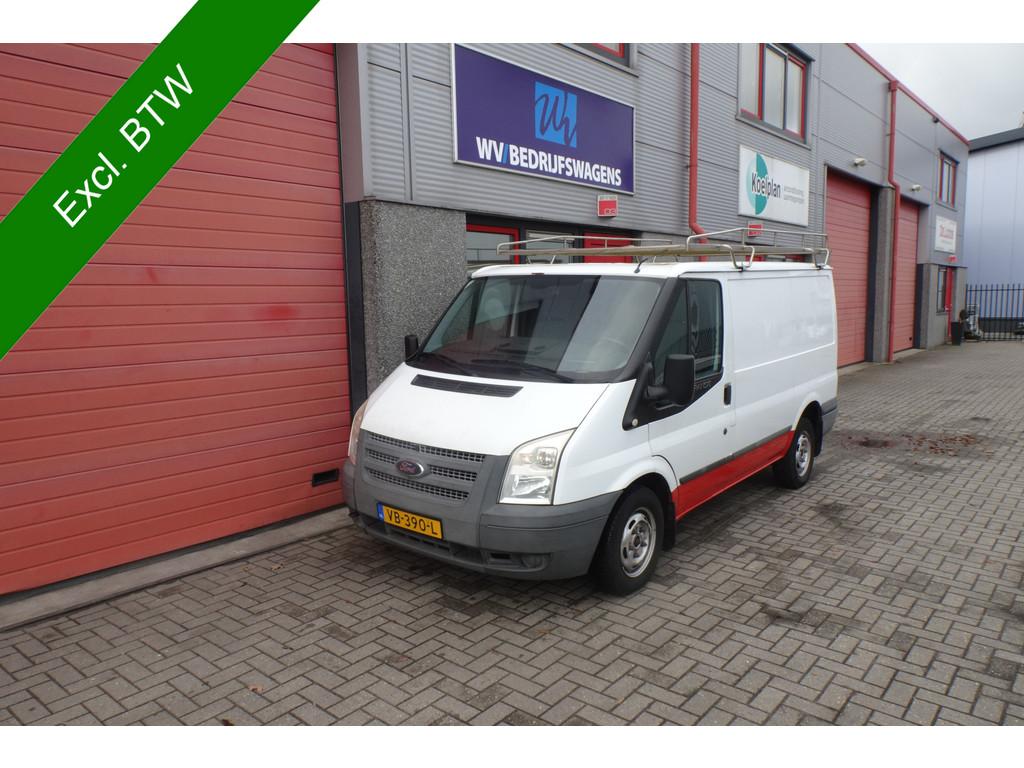 Ford Transit 260S 2.2 TDCI Economy Edition 3 zits airco 1262, Voorwielaandrijving, Gebruikt, 4 cilinders, Wit