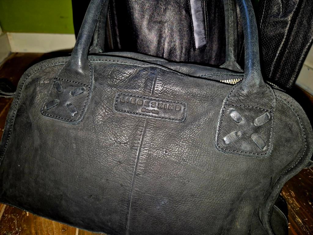 Liebeskind Leren Tas - Nubuck Uitvoering, Sieraden, Tassen en Uiterlijk, Tassen | Damestassen, Ophalen of Verzenden, Handtas