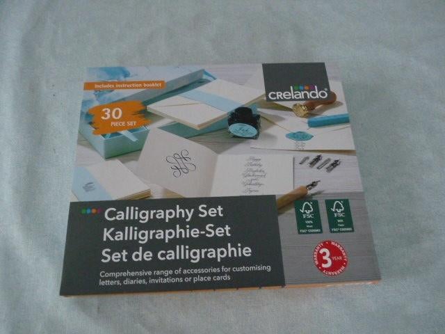 Compleet 30-delig pakket voor creatieve kalligrafieprojecten, Verzenden, Nieuw, Overige typen