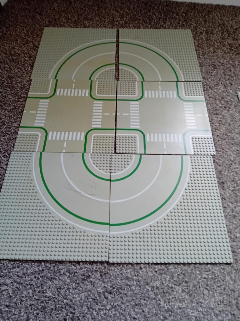 LEGO BASEPATES WEGEN, Ophalen of Verzenden, Gebruikt, Losse stenen, Lego