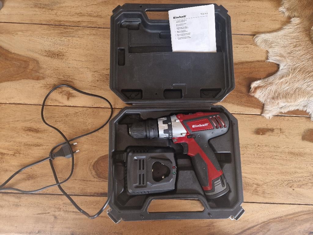 Einhell TC-CD 12 Li Schroefboormachine, Ophalen of Verzenden, Zo goed als nieuw