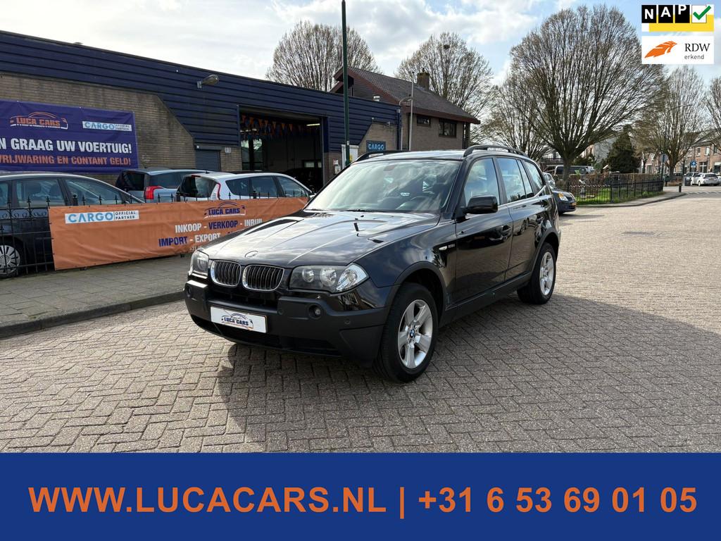 BMW X3 2.5i Executive 2X SLEUTEL + BOEKJES!, Auto's, BMW, Bedrijf, Te koop, X3, 4x4, ABS, Airbags, Airconditioning, Alarm, Boordcomputer
