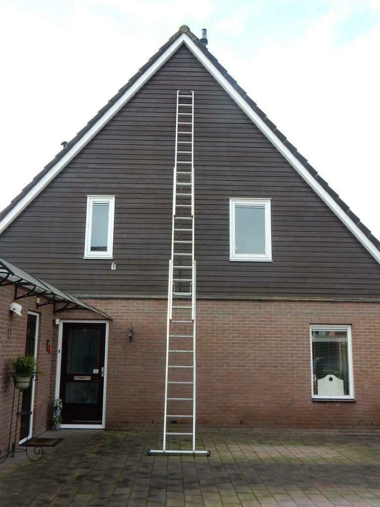 Ladder, Ophalen, Gebruikt, Ladder, Opvouwbaar of Inschuifbaar
