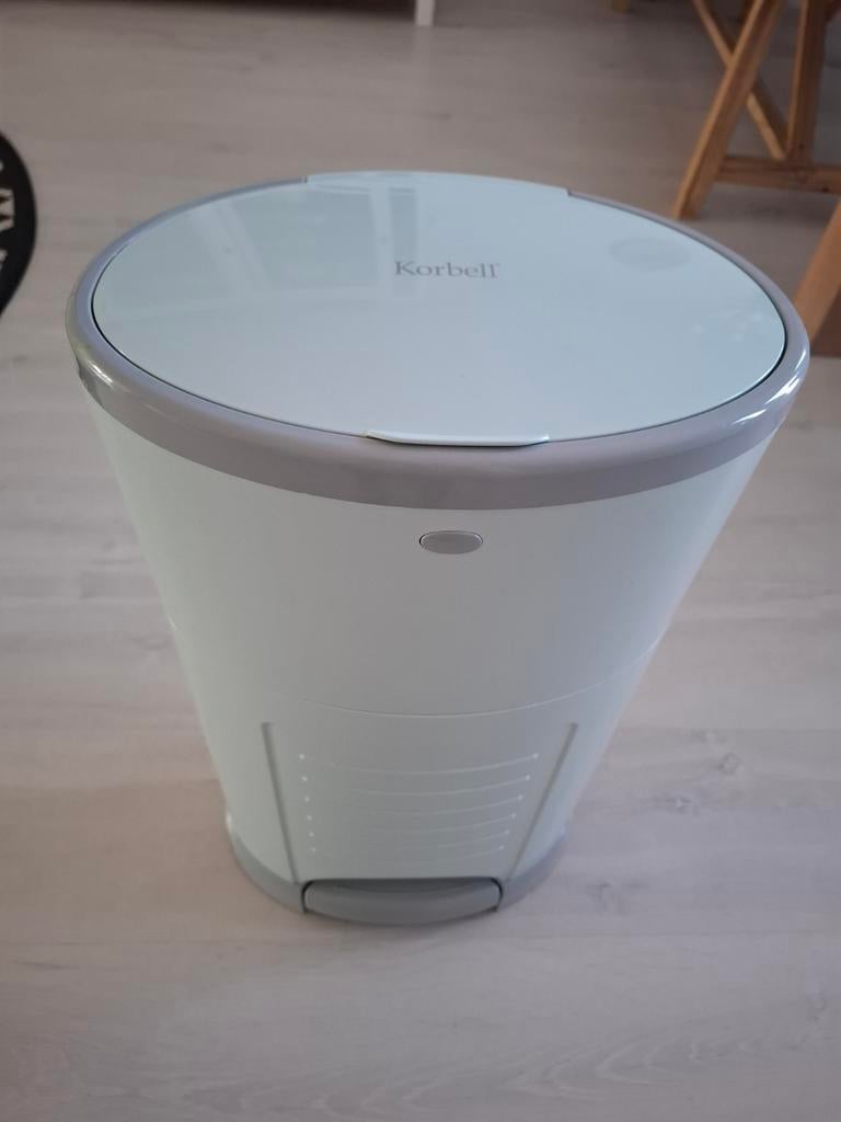 Korbell luieremmer, Ophalen, Gebruikt