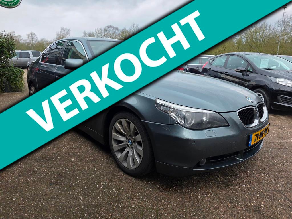BMW 5-serie 530d Executive, Auto's, BMW, Bedrijf, Te koop, 5-Serie, ABS, Airbags, Airconditioning, Alarm, Boordcomputer, Centrale vergrendeling