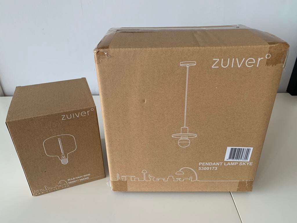 ZUIVER Skye hanglamp, Huis en Inrichting, Lampen | Hanglampen, Ophalen of Verzenden, Nieuw, Metaal, Minder dan 50 cm